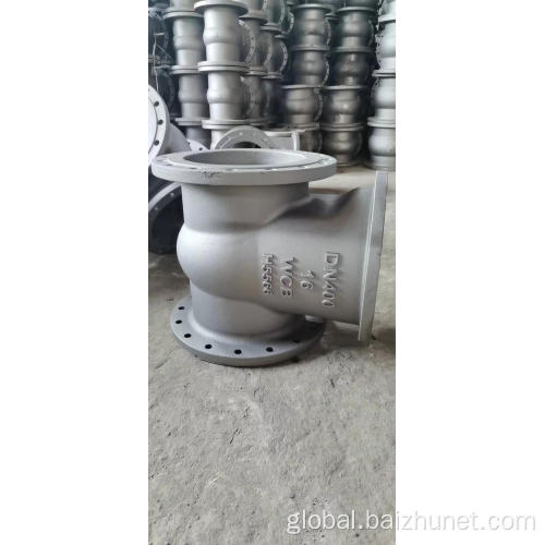 Cast Steel Valve Body Castings Custom cast steel water pump valve body castings Factory